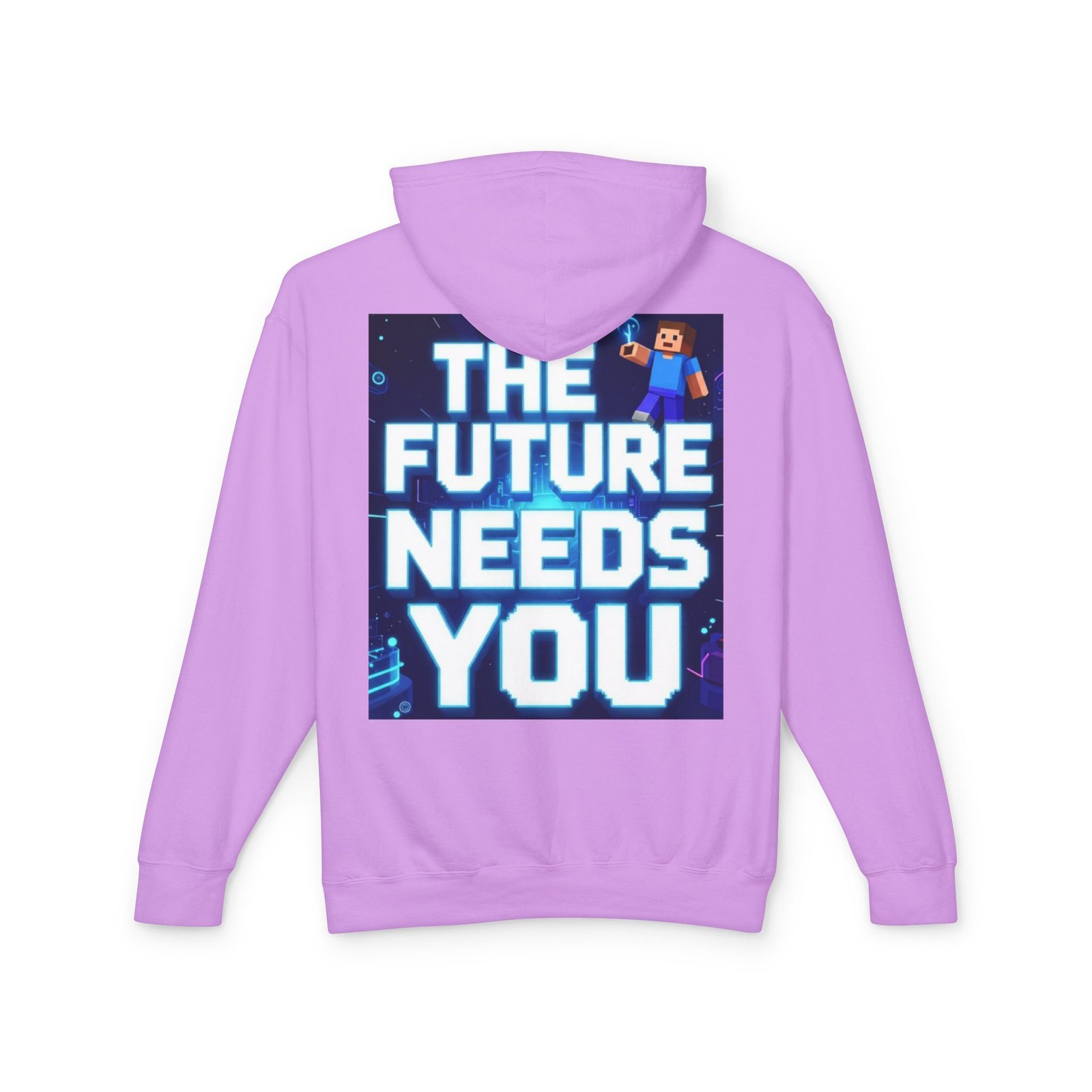 Hoodie — "The Future Needs You" Motivational Graphic Hoodie - Image 14