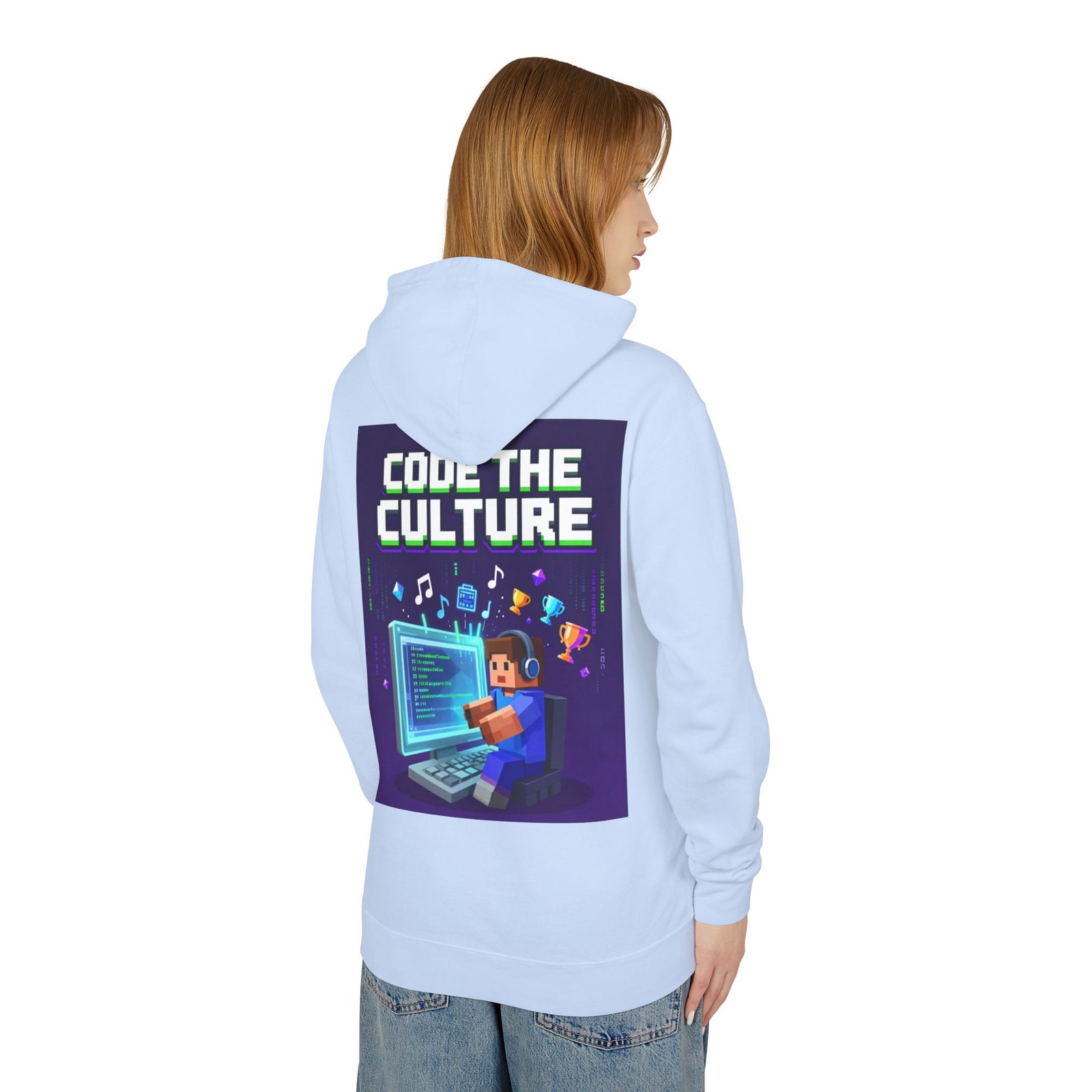 Code the Culture Hoodie — Gamer Programmer Graphic Pullover - Image 12