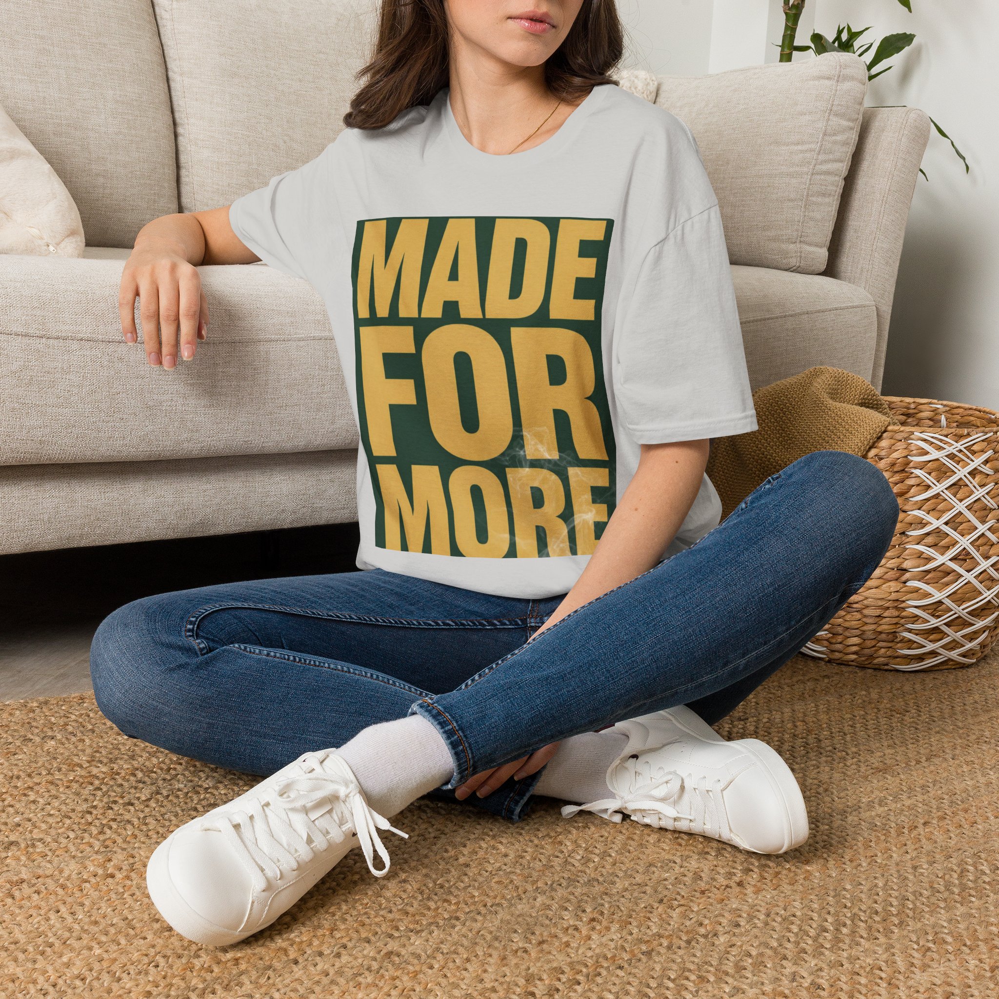 Made For More Graphic T-Shirt — Bold Motivational Cotton Tee - Image 10