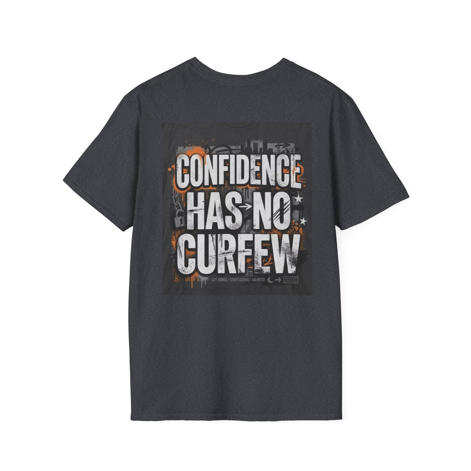 Confidence Has No Curfew T-Shirt — Empowering Urban Graphic Tee - Image 40