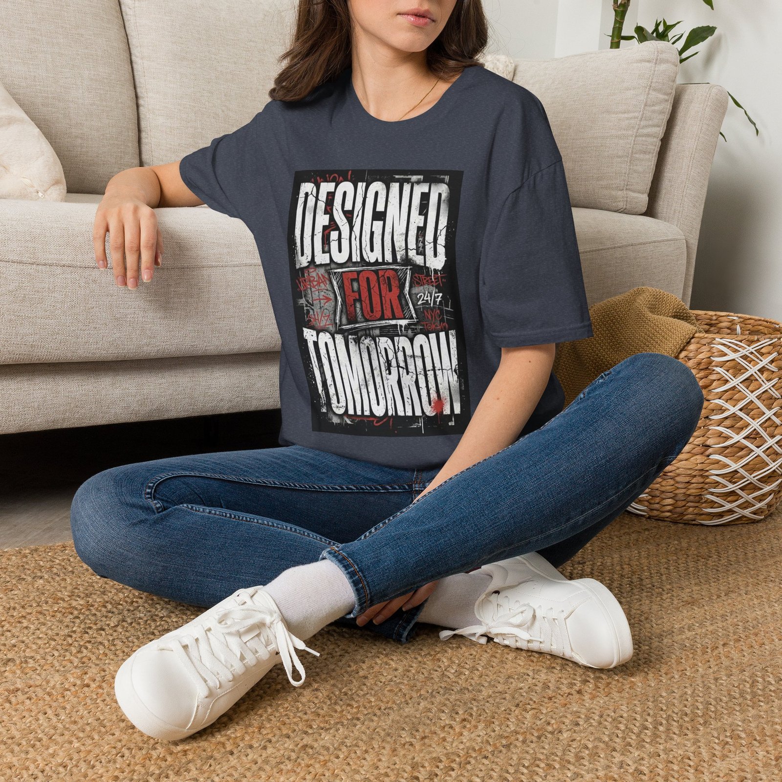 T-Shirt — "Designed for Tomorrow" Graphic Tee - Image 42