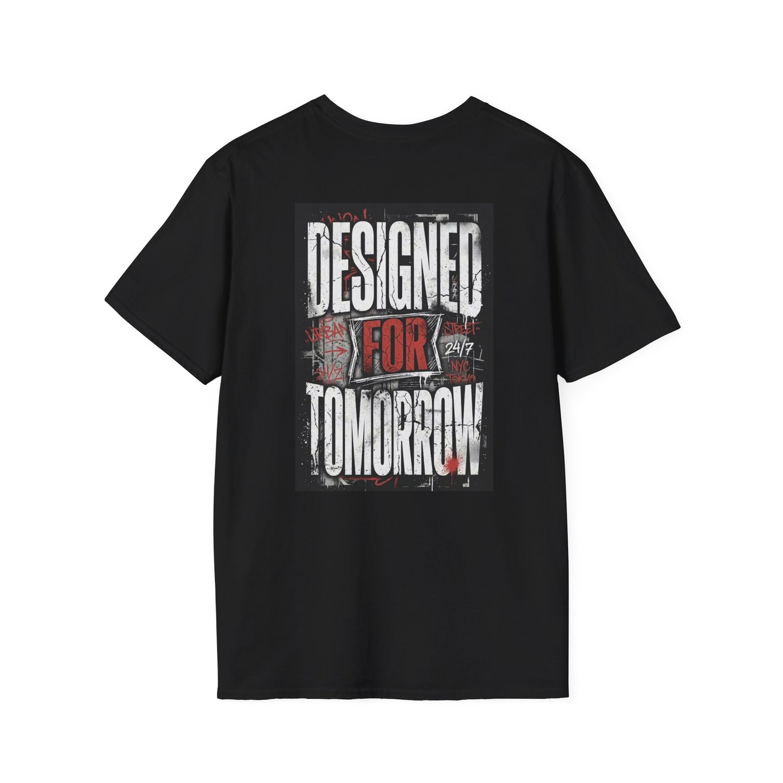 T-Shirt — "Designed for Tomorrow" Graphic Tee - Image 8
