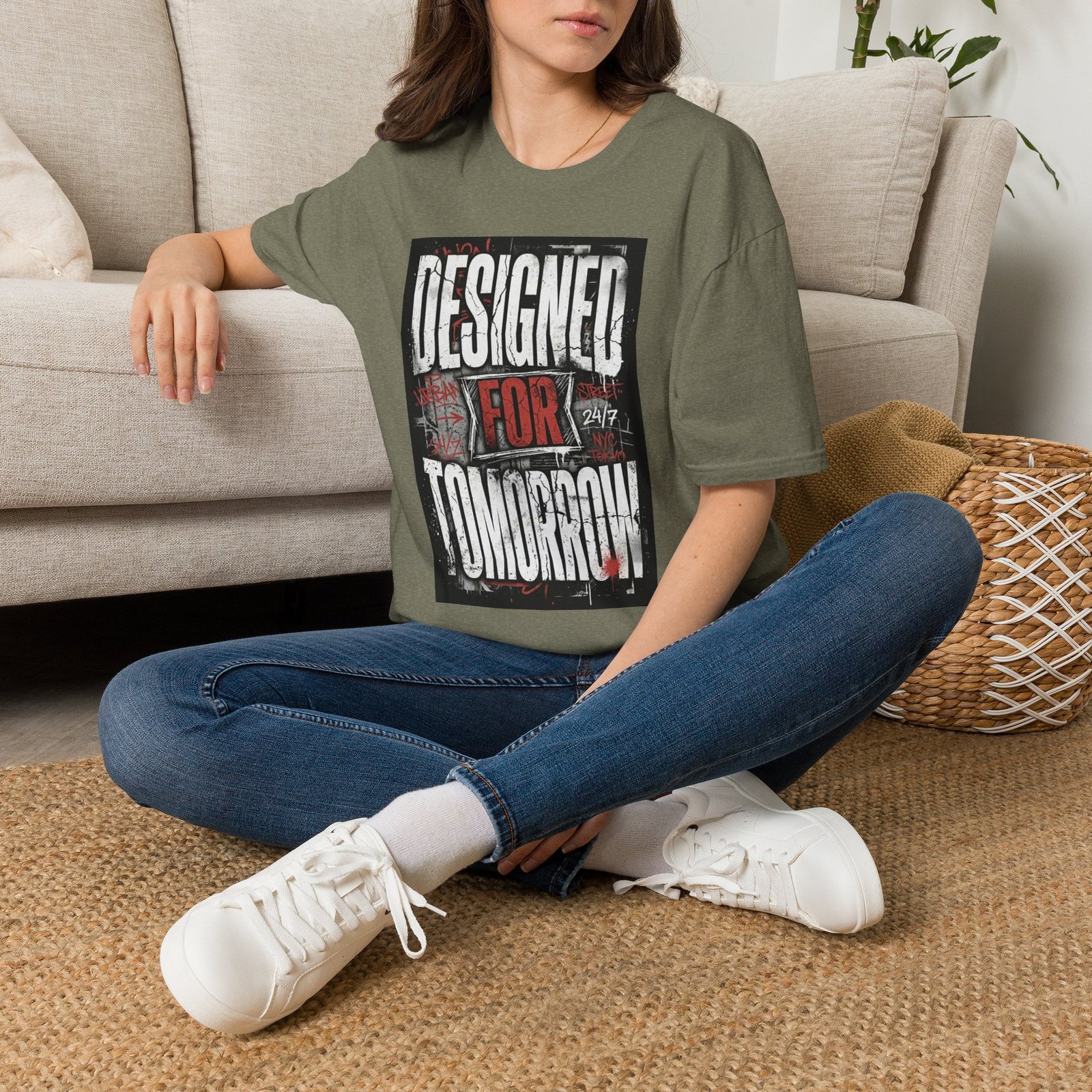 T-Shirt — "Designed for Tomorrow" Graphic Tee - Image 18