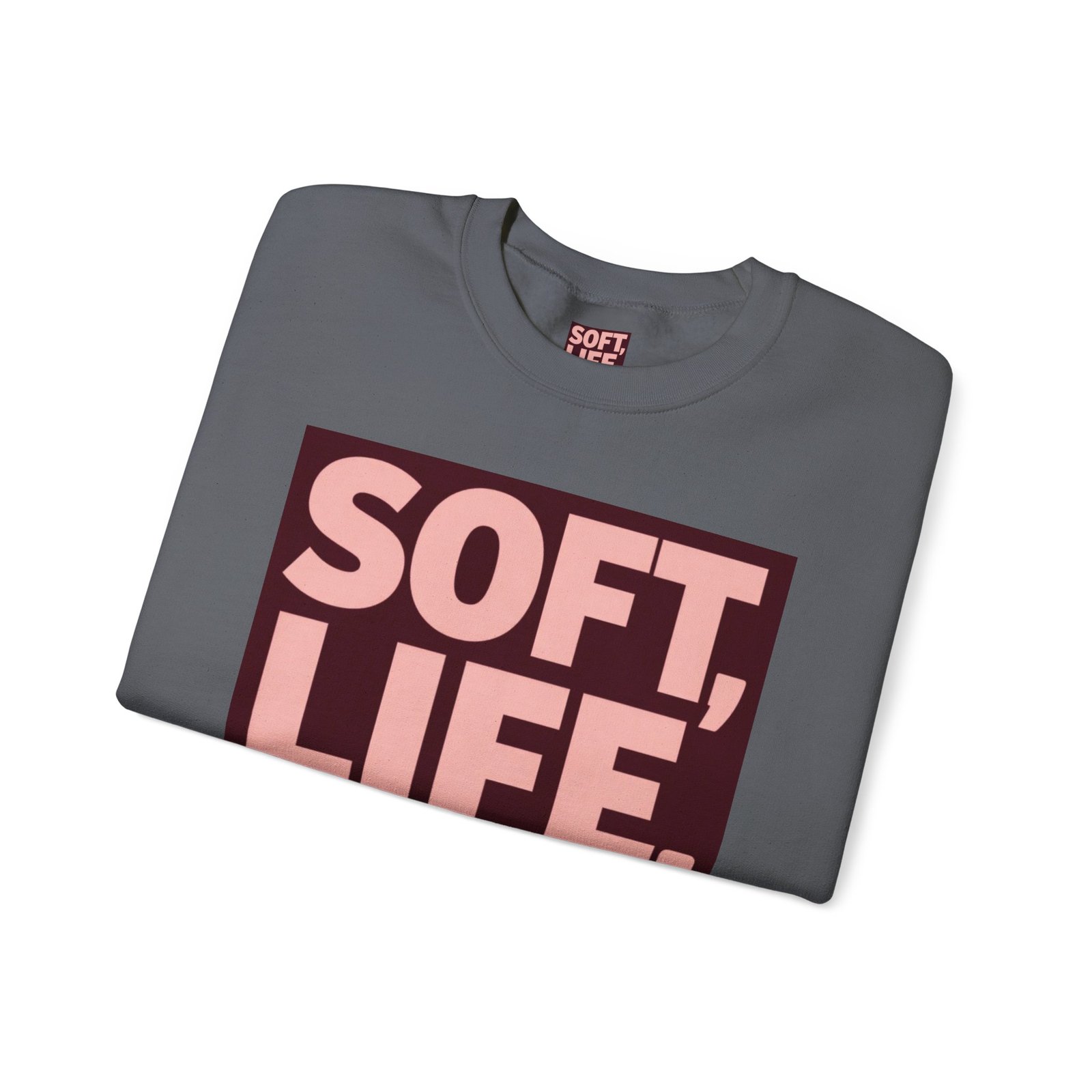 Soft Life Strong Mind Sweatshirt — Inspirational Graphic Crewneck - Image 39