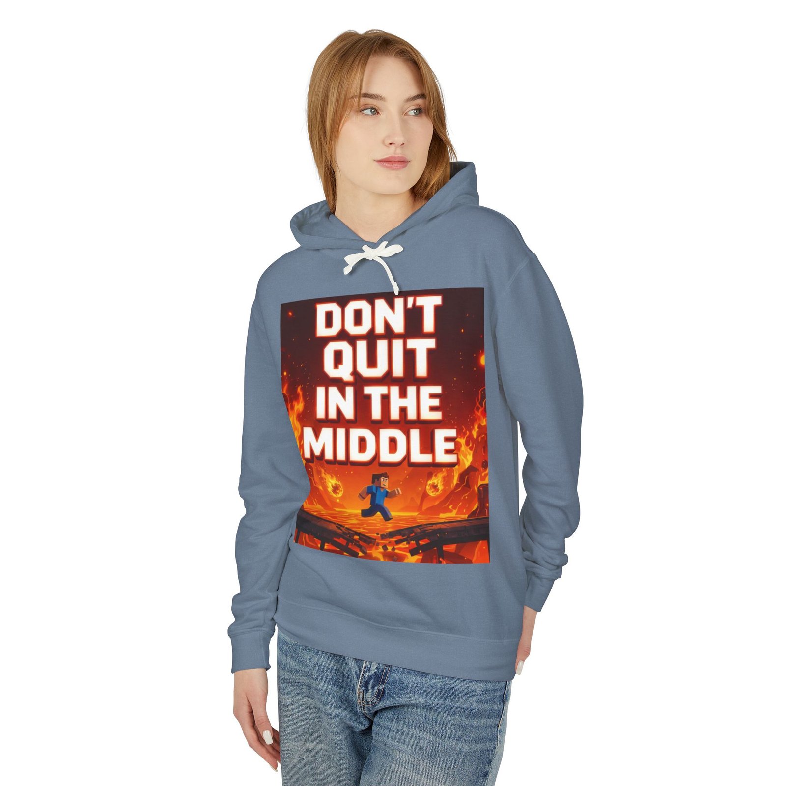 Motivational Hoodie — “Don’t Quit in the Middle” Inspirational Pullover - Image 35