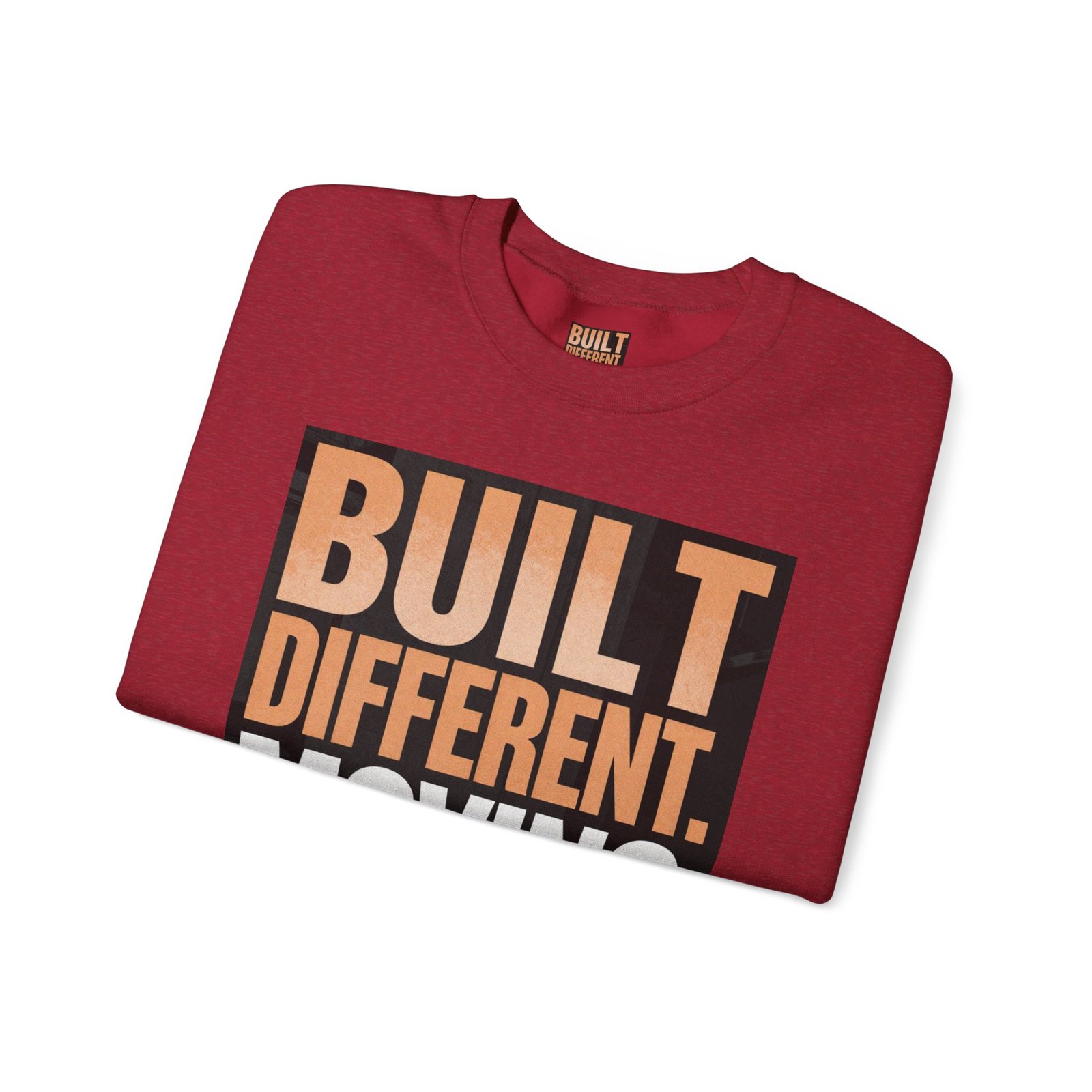 Built Different Crewneck Sweatshirt — "Built Different. Moving Different." Graphic Pullover - Image 51