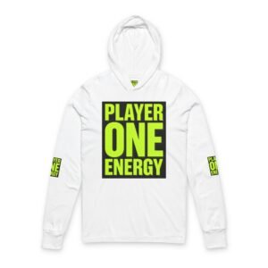 Player One Energy Hooded Long Sleeve Tee