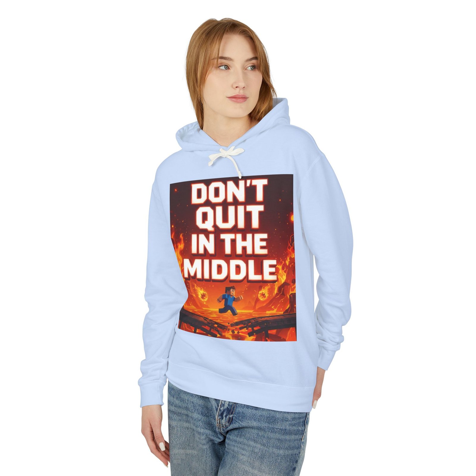 Motivational Hoodie — “Don’t Quit in the Middle” Inspirational Pullover - Image 11
