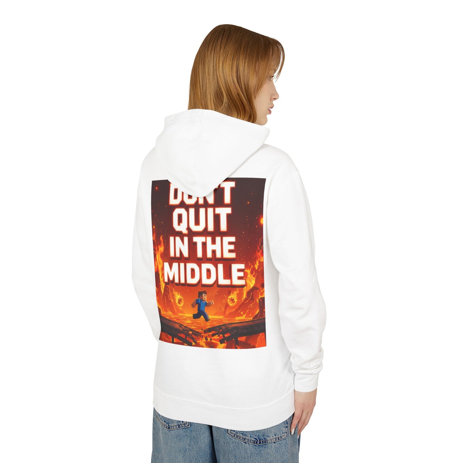 Motivational Hoodie — “Don’t Quit in the Middle” Inspirational Pullover - Image 8