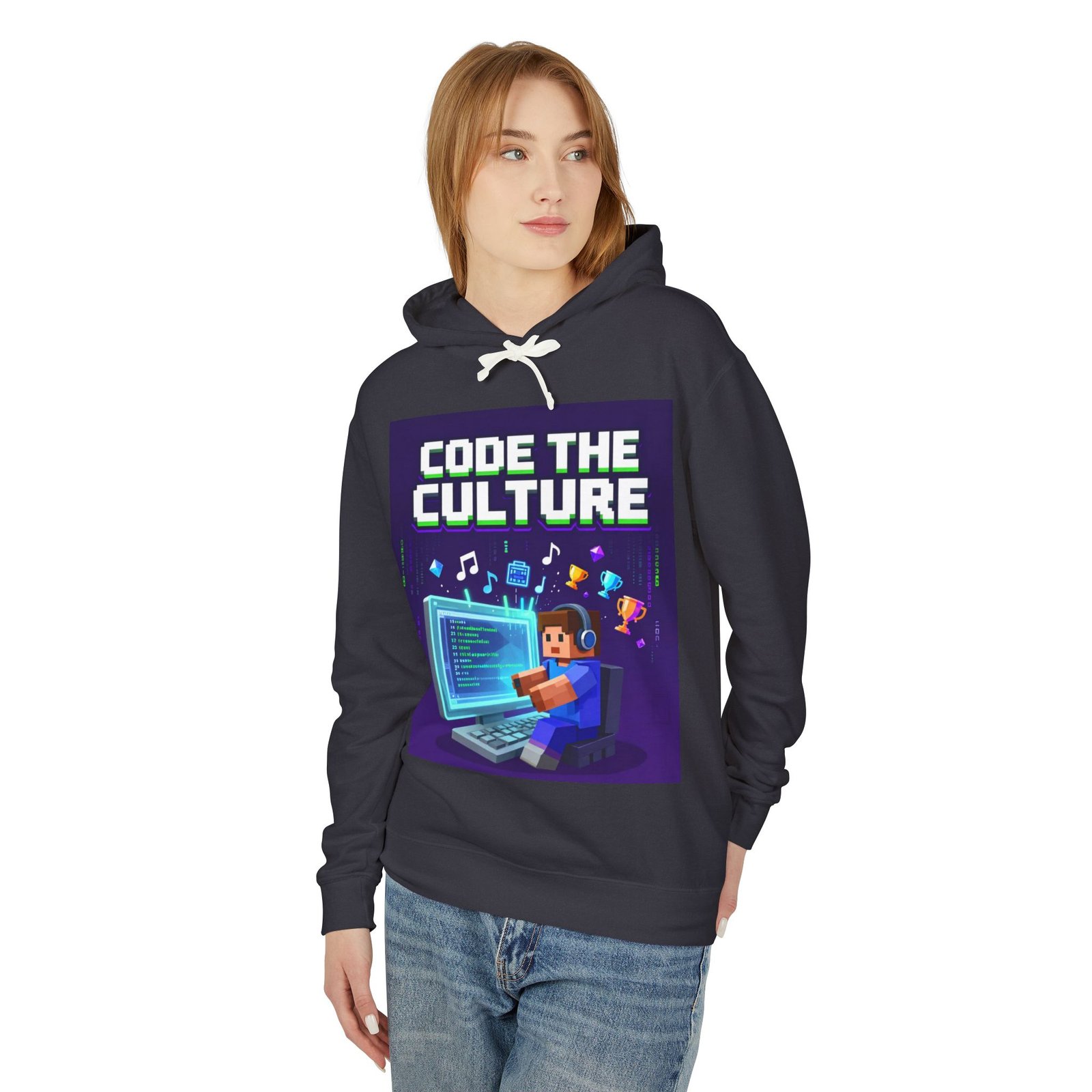 Code the Culture Hoodie — Gamer Programmer Graphic Pullover - Image 39