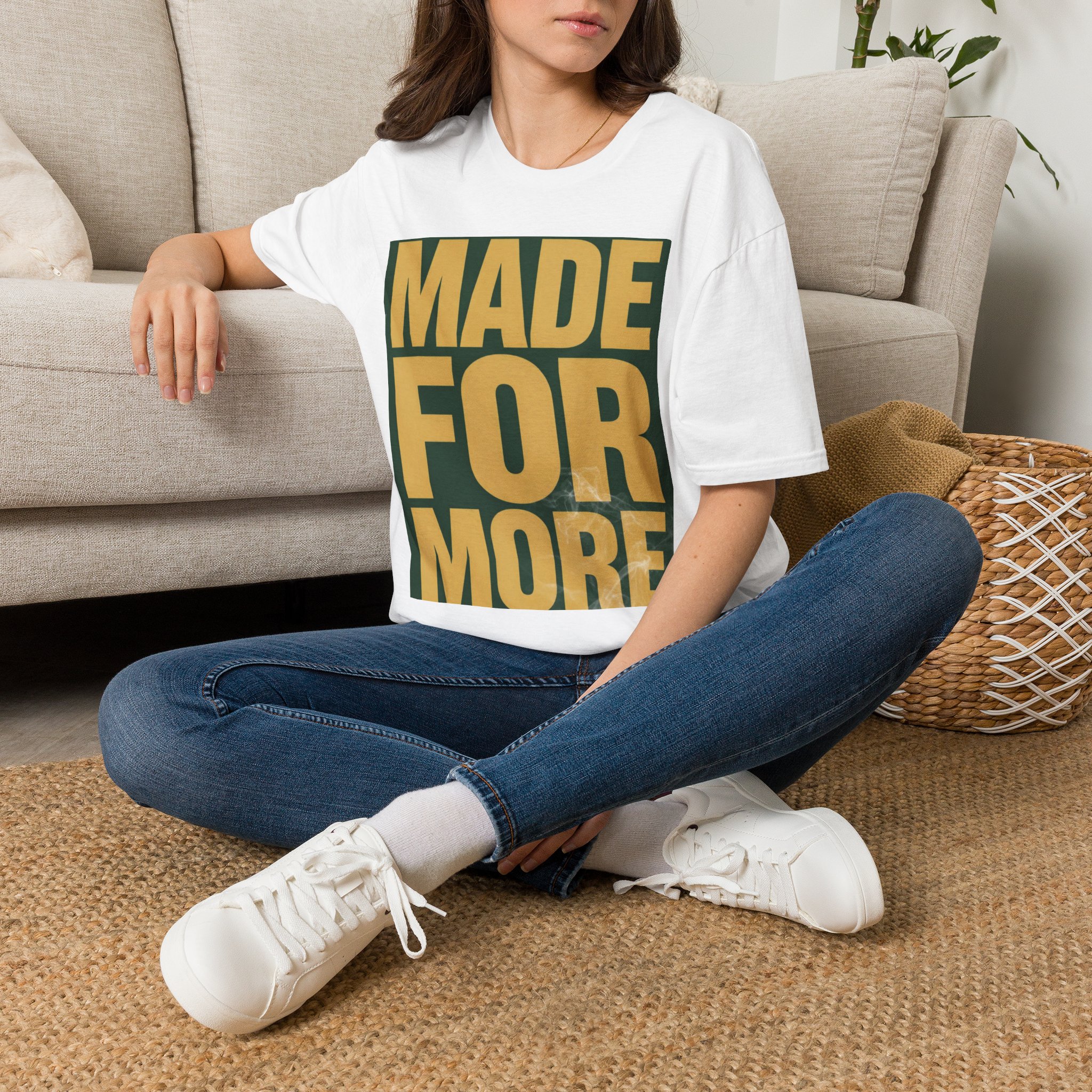 Made For More Graphic T-Shirt — Bold Motivational Cotton Tee - Image 2