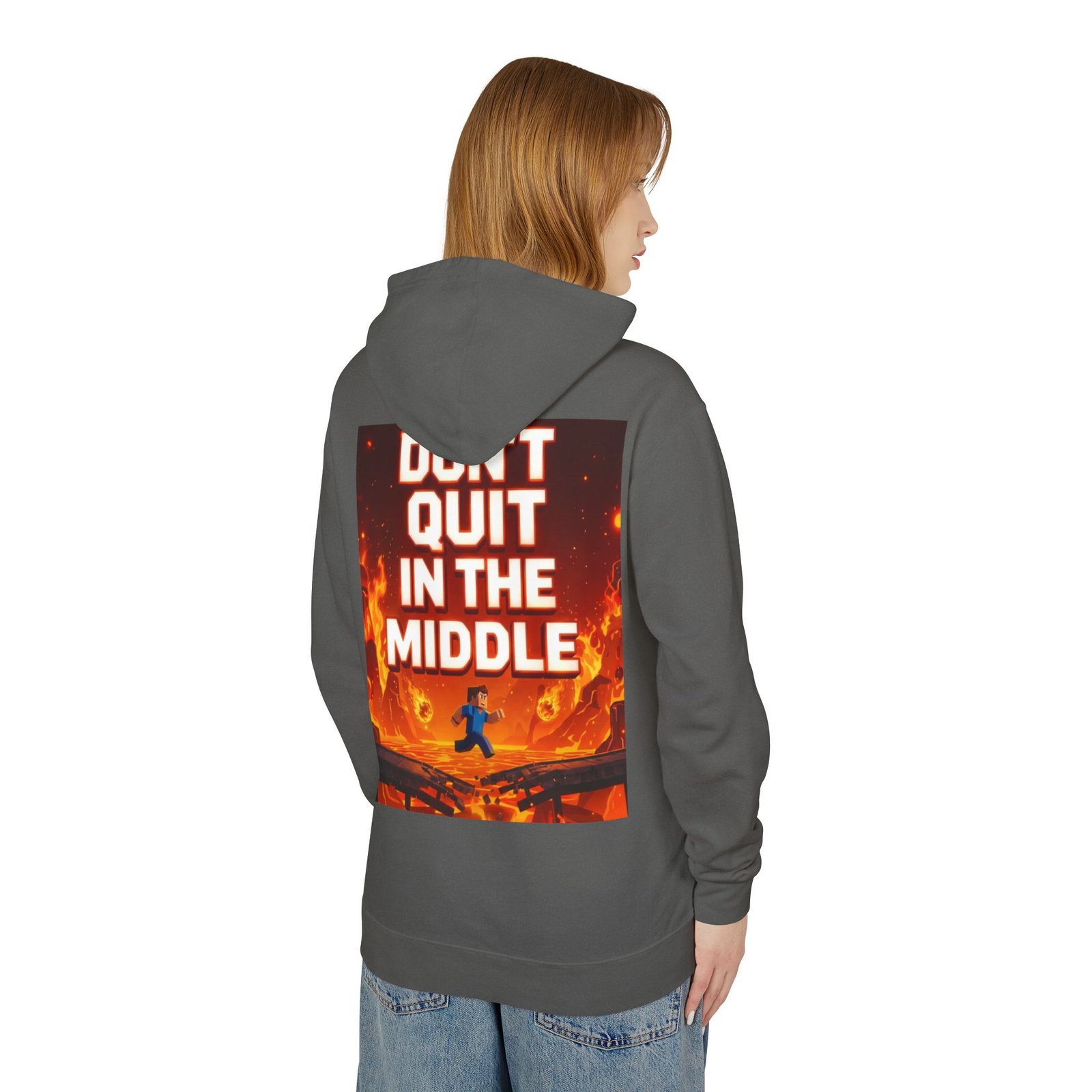 Motivational Hoodie — “Don’t Quit in the Middle” Inspirational Pullover - Image 24