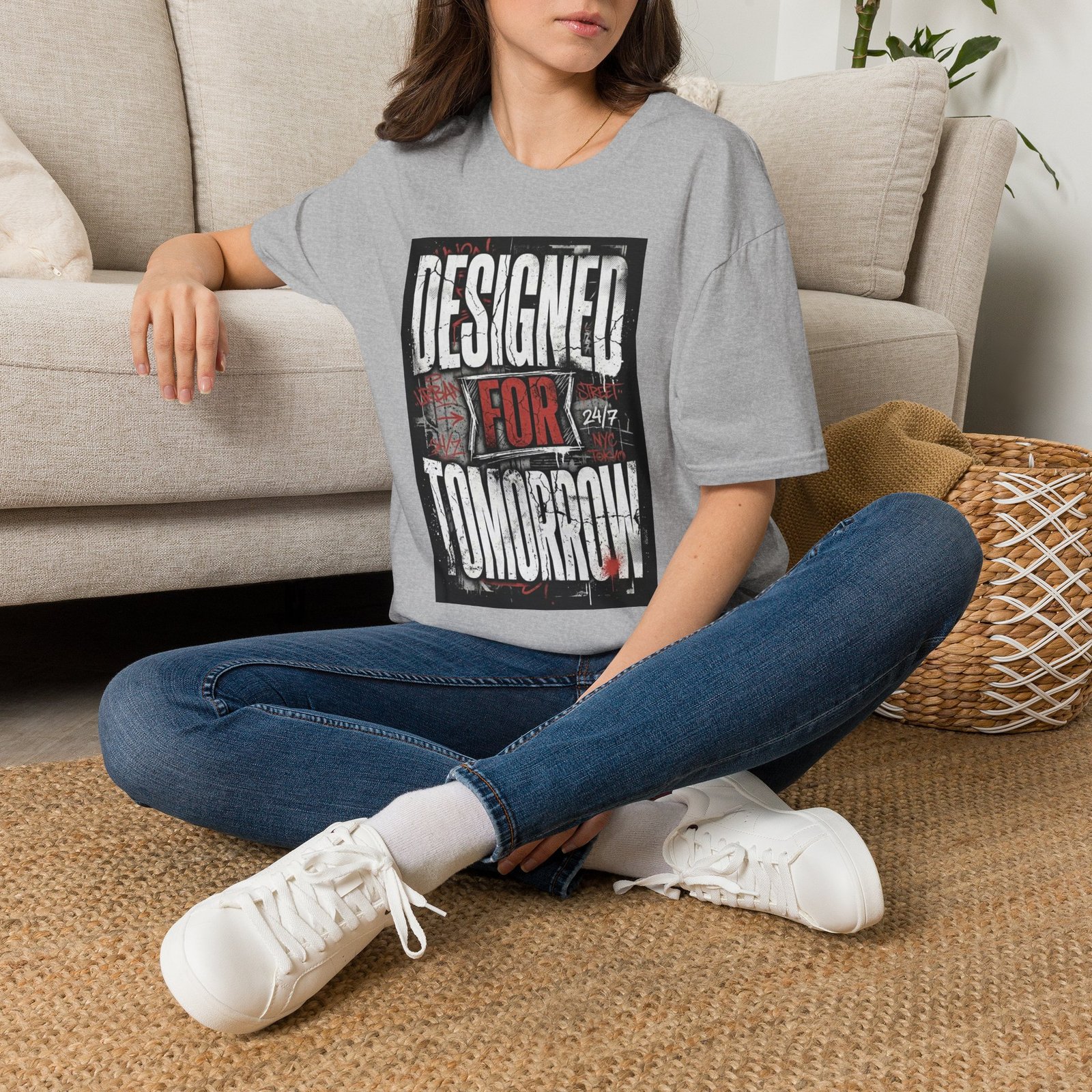 T-Shirt — "Designed for Tomorrow" Graphic Tee - Image 14