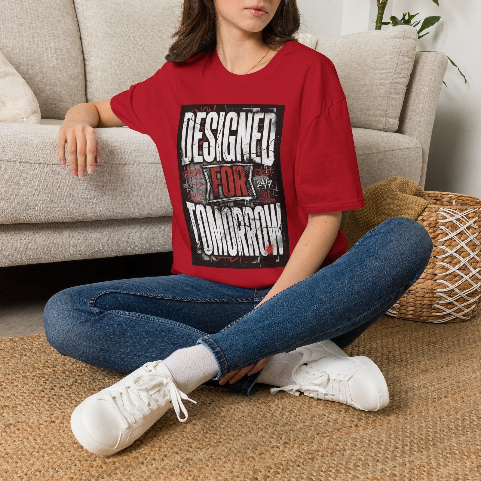 T-Shirt — "Designed for Tomorrow" Graphic Tee - Image 50