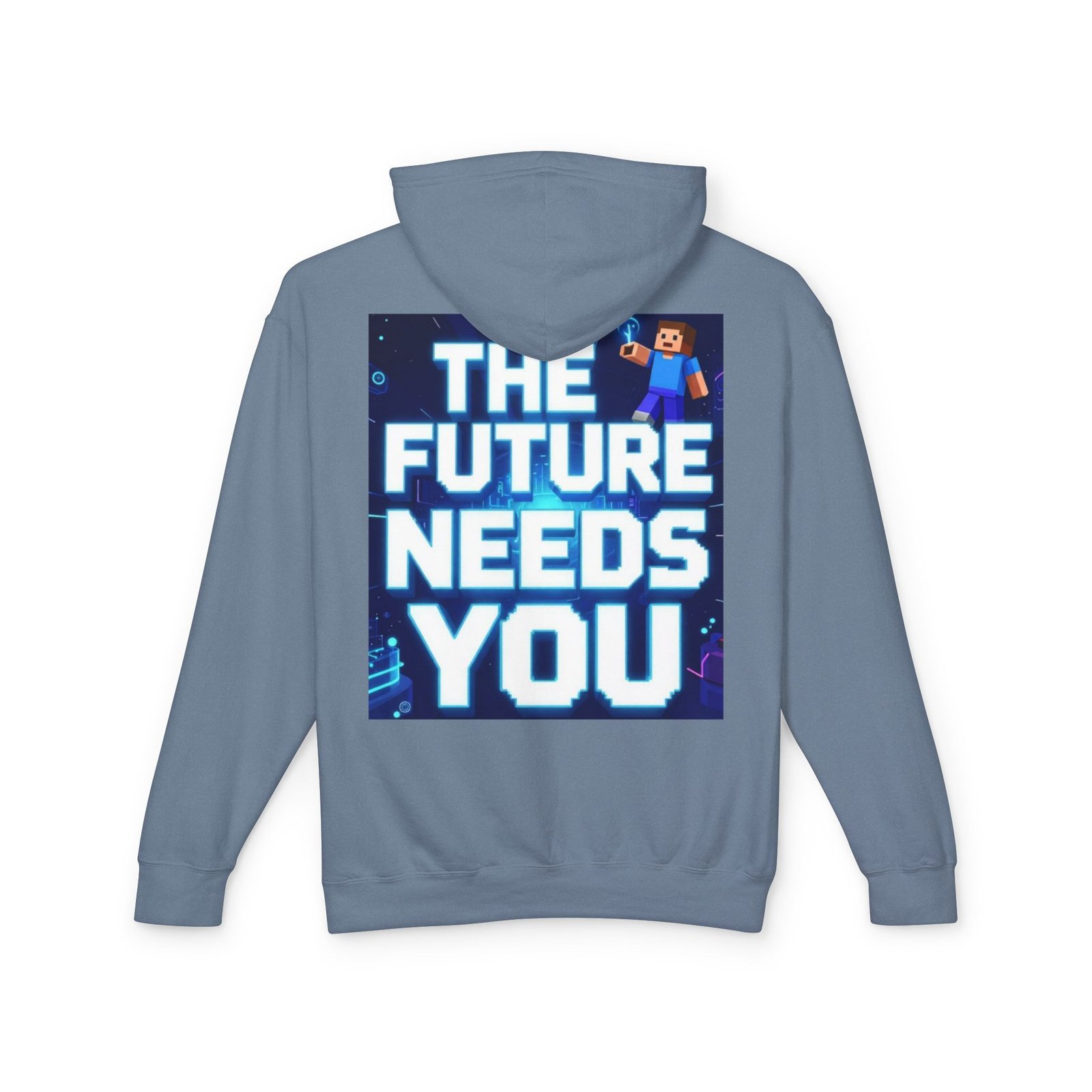 Hoodie — "The Future Needs You" Motivational Graphic Hoodie - Image 34