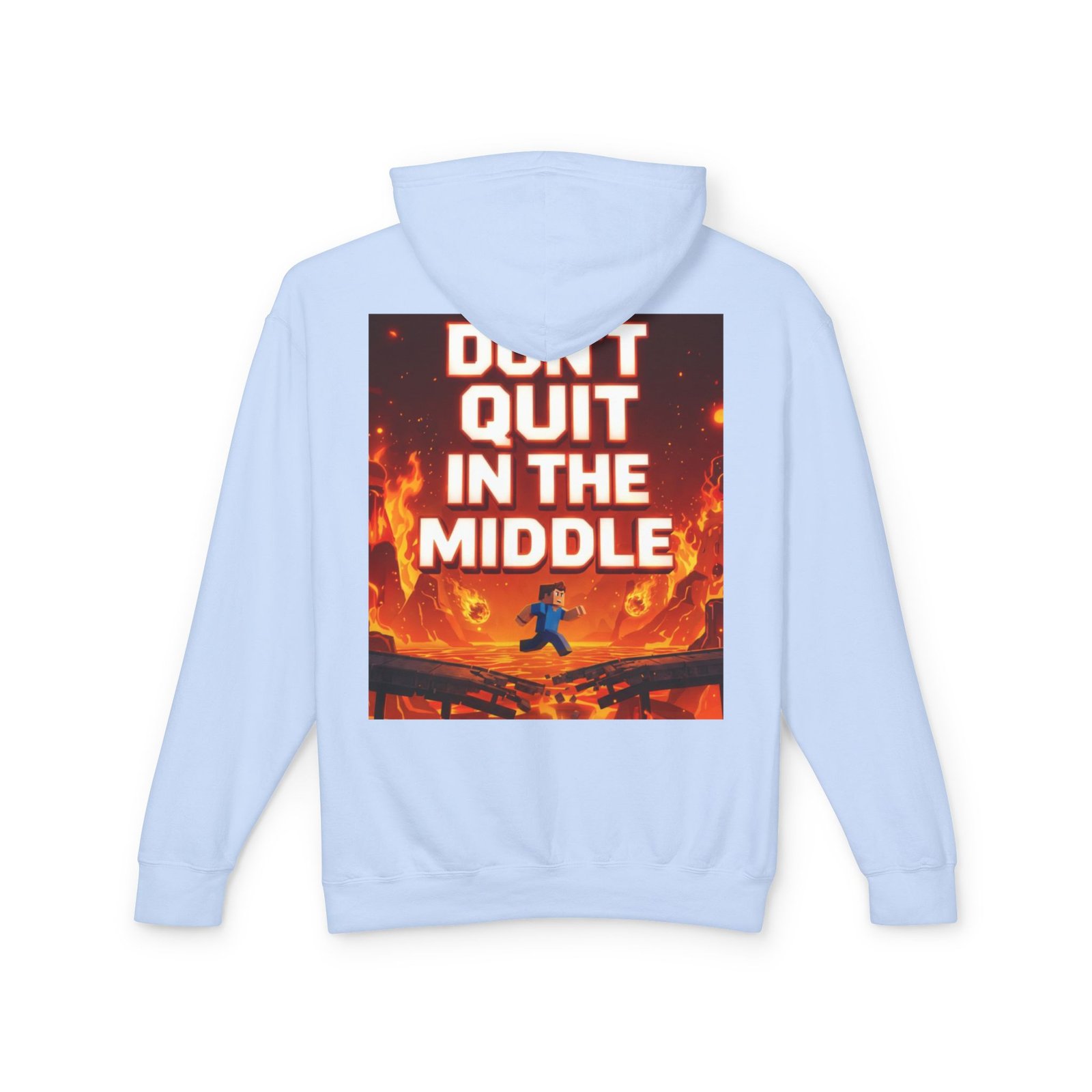Motivational Hoodie — “Don’t Quit in the Middle” Inspirational Pullover - Image 10