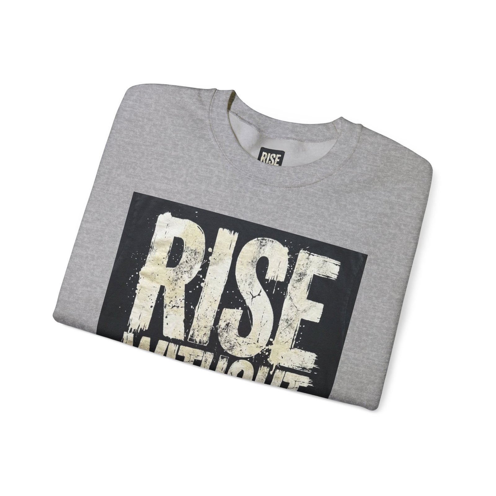 Crewneck Sweatshirt — "RISE WITHOUT PERMISSION" Bold Graphic - Image 23