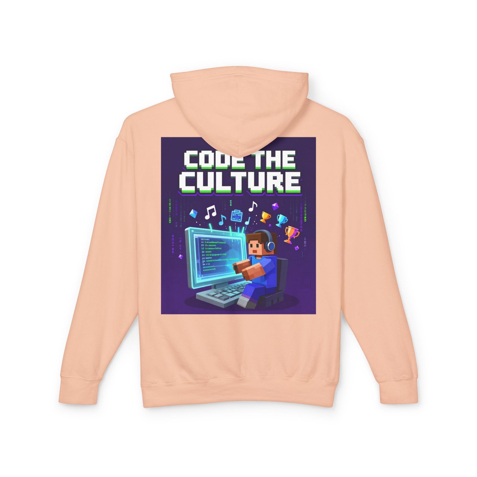 Code the Culture Hoodie — Gamer Programmer Graphic Pullover - Image 18