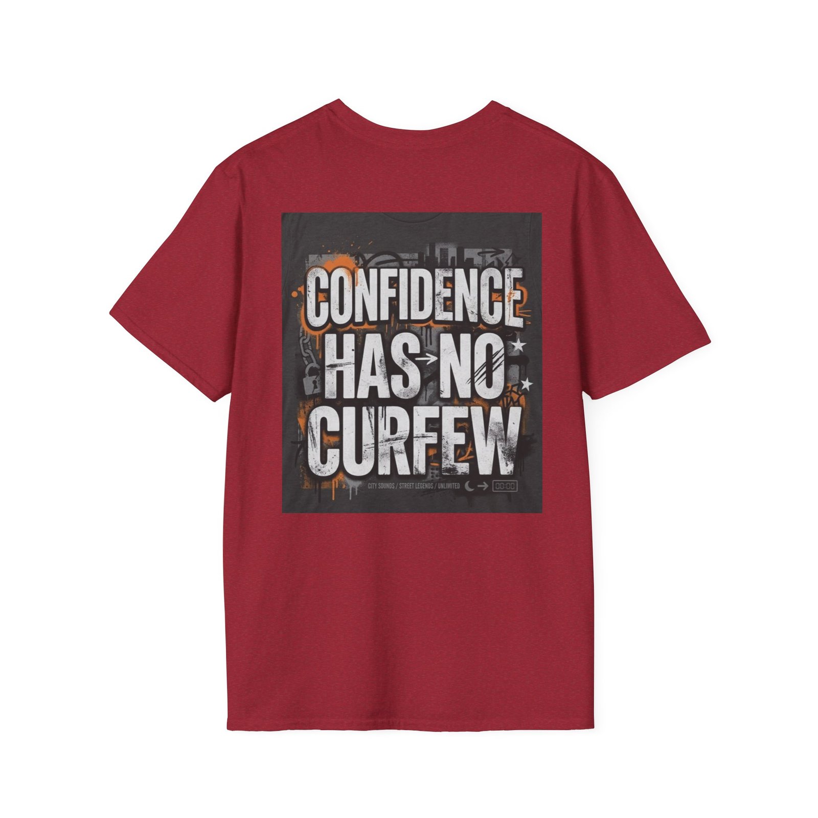 Confidence Has No Curfew T-Shirt — Empowering Urban Graphic Tee - Image 48